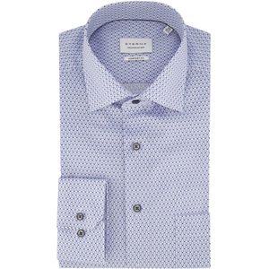 Eterna, Overhemden, Heren, Blauw, XL, Katoen, Zakelijk Overhemd Lichtblauw Wide Spread