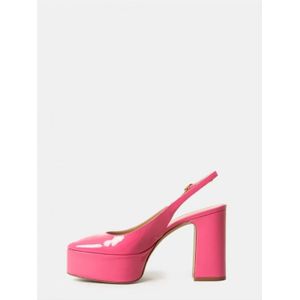 Roberto Festa, Schoenen, Dames, Roze, 39 EU, Leer, Barbie Doll Slingback Pumps in lakleer