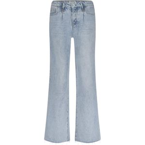 Fabienne Chapot, Lucy Wide Jeans - Faded Light Blue Blauw, Dames, Maat:W25 L34