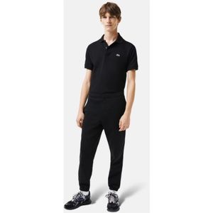 Lacoste, Broeken, Heren, Zwart, M, Katoen, Zwarte Trainingsbroeken, Regular Fit, Unisex