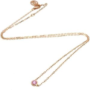 Cartier Vintage, Pre-owned Metal necklaces Roze, Dames, Maat:ONE Size
