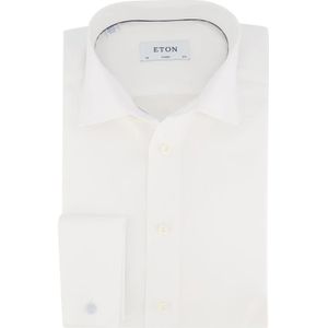 Eton, Overhemden, Heren, Wit, M, Katoen, Witte Business Overhemdjurk