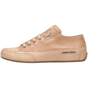 Candice Cooper, Buffed leather sneakers Rock S Bruin, Dames, Maat:39 EU