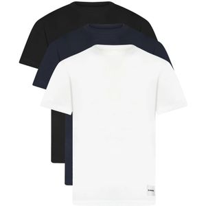 Jil Sander, Tops, Heren, Veelkleurig, S, Katoen, Multi Colour T-shirts en Polos Set