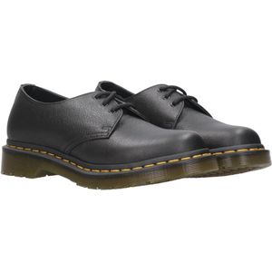 Dr. Martens, Schoenen, Dames, Zwart, 38 EU, Leer, Platte schoenen Zwart