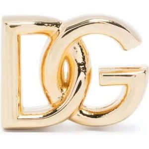 Dolce & Gabbana, Gouden Bijoux Sieraden Beige, Dames, Maat:ONE Size