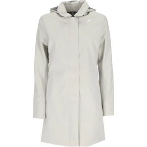 K-Way, Parkas Beige, Dames, Maat:XL