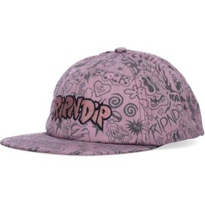 Ripndip, Caps Paars, Heren, Maat:ONE Size