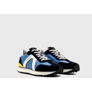 Ambitious, Schoenen, Heren, Blauw, 43 EU, Retro Runner Sneaker