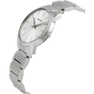 Calvin Klein, Accessoires, Heren, Grijs, ONE Size, K2G22146 - Città Quartz Horloge