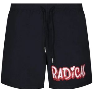 Radical, Korte broeken, Heren, Zwart, S, Nylon, Zwarte Zwembroek | Stijlvol Zomeritem