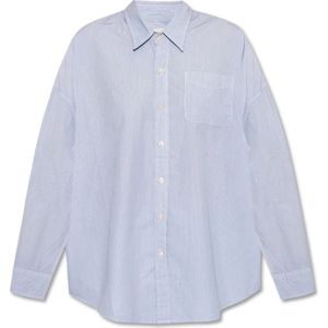 R13, Gestreept shirt Blauw, Dames, Maat:XS