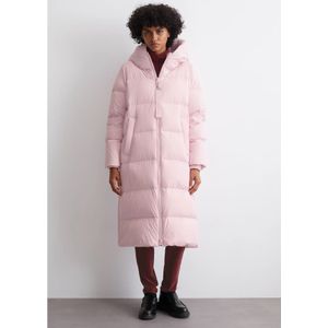 Marc O'Polo, Mantels, Dames, Roze, S, Polyester, Puffer donsjas met capuchon normaal