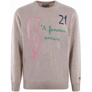 MC2 Saint Barth, Sweatshirts & Hoodies, Heren, Roze, M, Stijlvolle Sweaters voor Heren