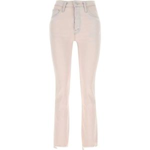 Mother, Jeans, Dames, Roze, W29, Denim, Slim-fit Jeans