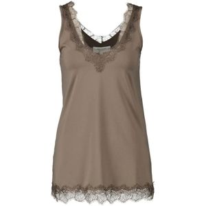 Rosemunde, Singlet Bruin, Dames, Maat:M