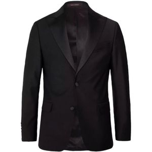 Oscar Jacobson, Blazers Zwart, Heren, Maat:2XL