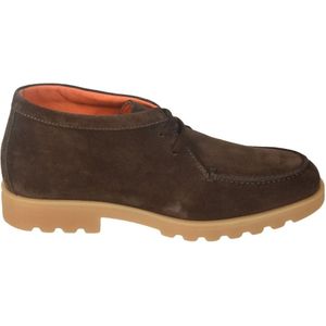 Santoni, Schoenen, Heren, Bruin, 40 EU, Platte Schoenen Collectie