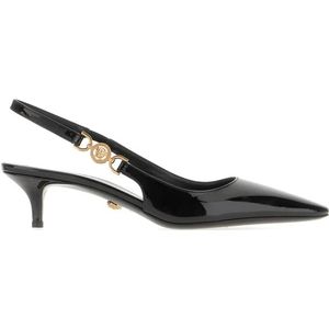 Versace, Hoge hakken schoenen Zwart, Dames, Maat:40 EU
