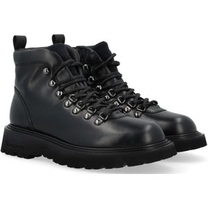 Woolrich, Schoenen, Heren, Zwart, 41 1/2 EU, Stadswandelboot Kalf Nero