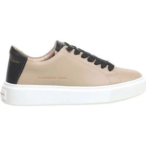 Alexander Smith, Schoenen, Dames, Beige, 35 EU, Katoen, Sneakers Nude