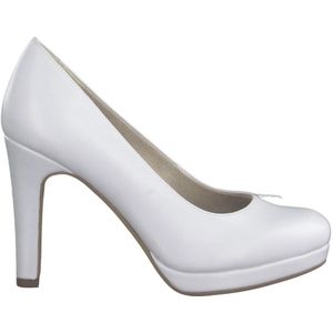 Tamaris, Schoenen, Dames, Wit, 38 EU, Witte Elegante Gesloten Pumps