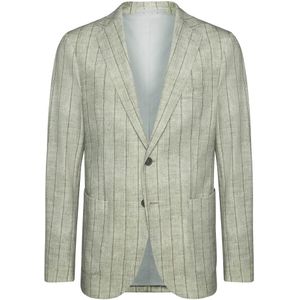 Boggi Milano, Blazers Grijs, Heren, Maat:L