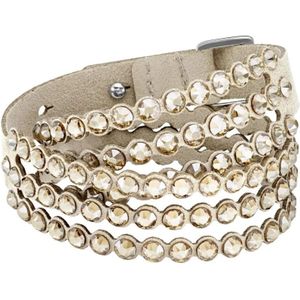 Swarovski, Power Collection Beige Armband Geel, Dames, Maat:ONE Size