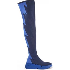 United Nude, Mega Long Boot Blauw, Dames, Maat:37 EU