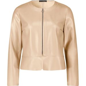 Betty Barclay, Jassen, Dames, Beige, S, Korte ritsblazer