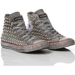 Converse, Schoenen, Heren, Grijs, 37 1/2 EU, Handgemaakte Grijze Sneakers