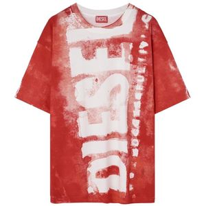 Diesel, T-Shirts Veelkleurig, Heren, Maat:M