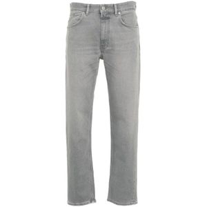 Closed, Grijze Ss 24 Heren Jeans Grijs, Heren, Maat:W36