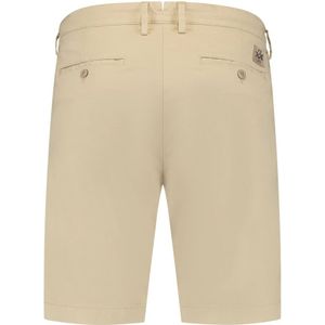 Jacob Cohën, Korte broeken, Heren, Beige, W38, Katoen, Katoen/Lyocell Shorts met Zakken