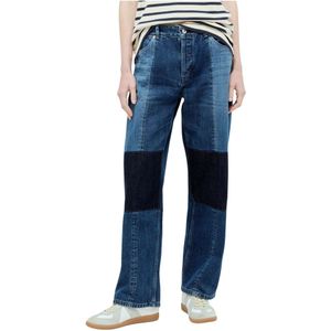 Jil Sander, Jeans, Dames, Blauw, W27, Katoen, Jeans