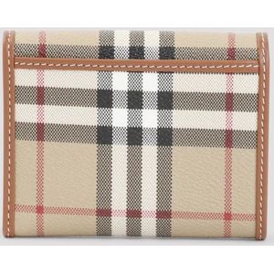 Burberry, Accessoires, Dames, Beige, ONE Size, Leer, Archief Beige Lancaster Portemonnee