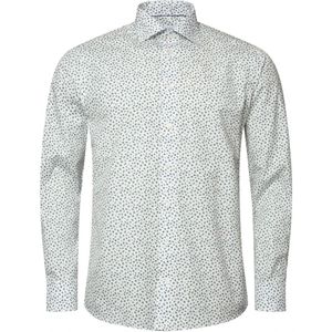 Eton, Hedendaagse Paraplu Print Poplin Overhemd Veelkleurig, Heren, Maat:M