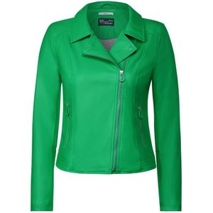 Cecil, Leather Jassen Groen, Dames, Maat:L