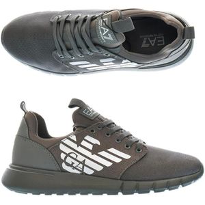 Emporio Armani Ea7, Schoenen, Heren, Grijs, 42 EU, Schoenen