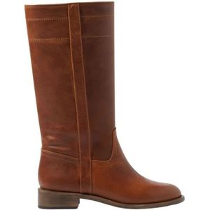 Scarosso, Hoge Laarzen Bruin, Dames, Maat:39 1/2 EU