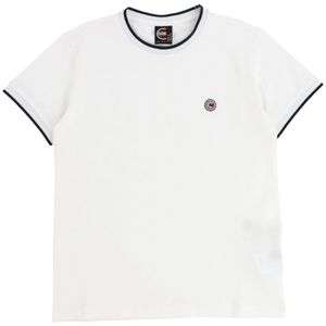 Colmar, Tops, Heren, Wit, L, Witte T-shirts en Polos