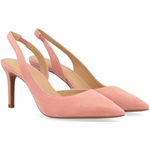 Michael Kors, Schoenen, Dames, Roze, 38 EU, Suède, Flex Pump Slingback in roze suède