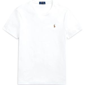 Ralph Lauren, Tops, Heren, Wit, 2Xl, Klassiek Logo T-shirt