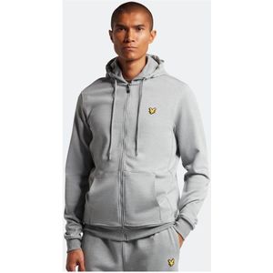 Lyle & Scott, Sweatshirts & Hoodies, Heren, Grijs, L, Fly Fleece Hoodie