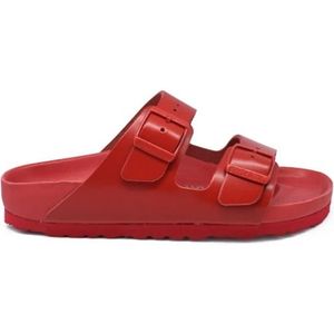 Valentino Garavani, Teenslippers Slippers Rood, Heren, Maat:42 EU