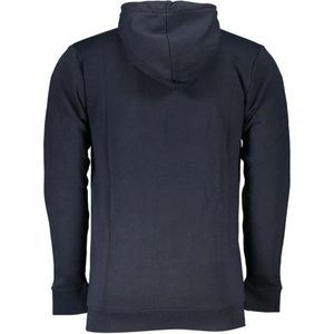 Cavalli Class, Sweatshirts & Hoodies, Heren, Blauw, 3Xl, Katoen, Zip-throughs