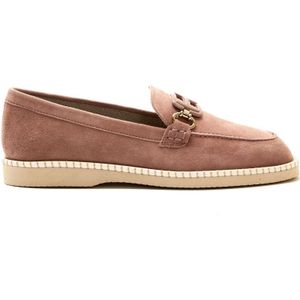 Hogan, Schoenen, Dames, Roze, 39 EU, Leer, Schoenen