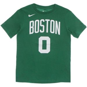 Nike, NBA Icon Edition Tee - Jayson Tatum Groen, Heren, Maat:L