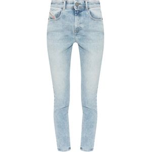 Diesel, Jeans, Dames, Blauw, W25 L30, ‘1984 Slandy-High L.30’ jeans