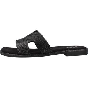 Xti, Slippers Zwart, Dames, Maat:38 EU